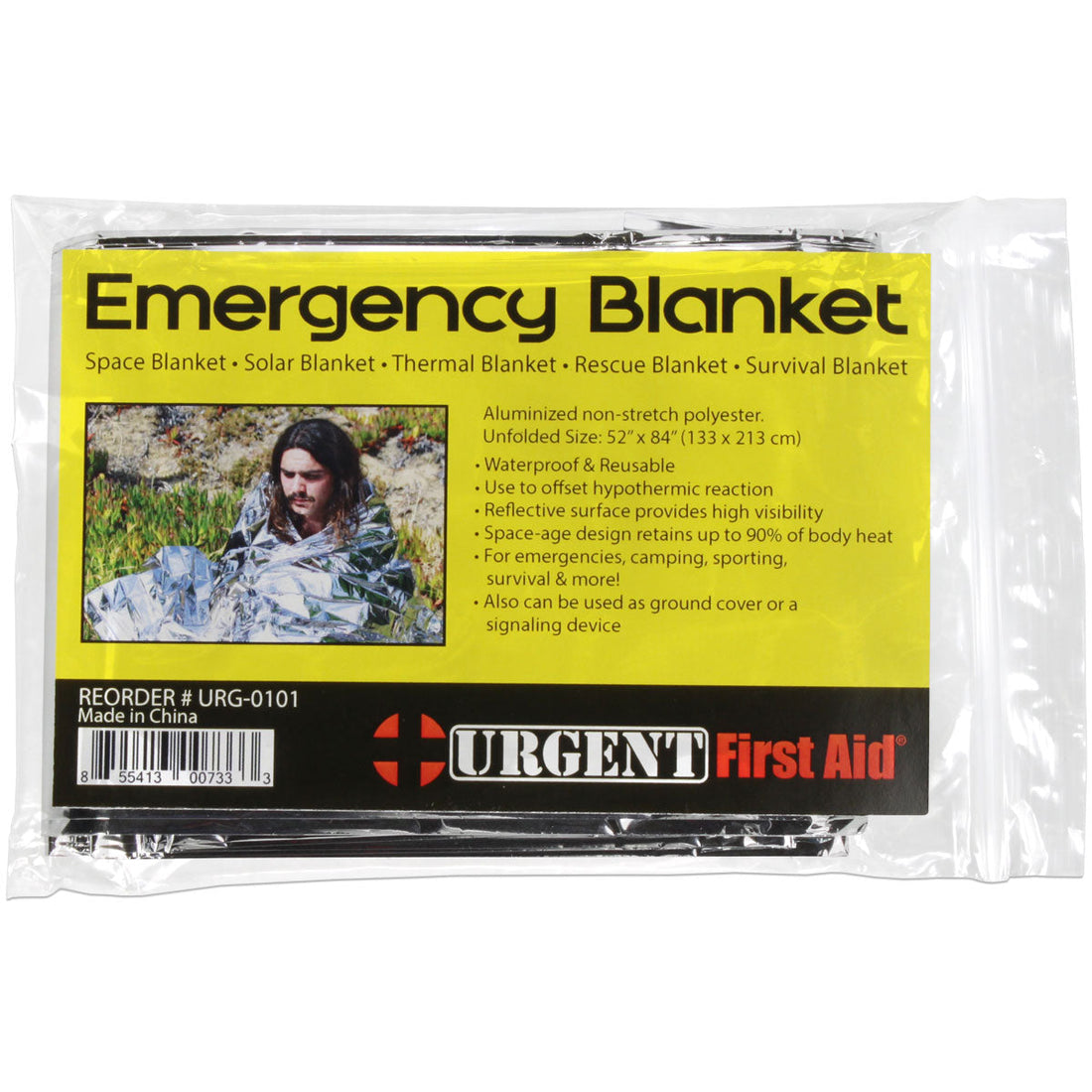 Emergency Mylar Blanket | Lightweight Thermal Survival Space Blanket